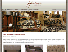 Tablet Screenshot of hallmanfurniture.com